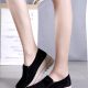 New Spring Fashion Women Casual Shoes Suede Leather Platform Shoes S45612